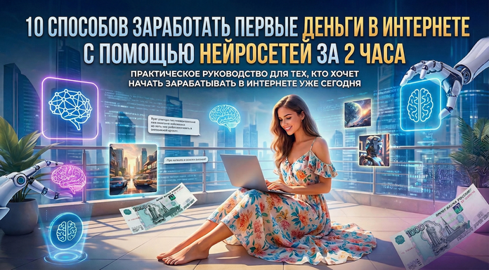 10 способов заработка на нейросетях